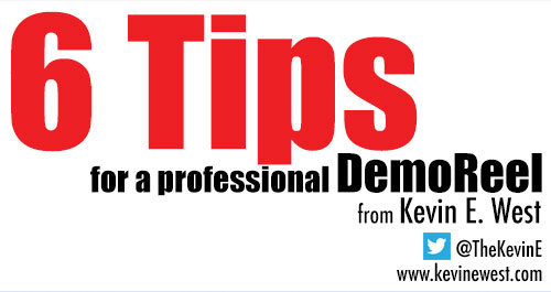 6 Tips For A Professional Demo Reel